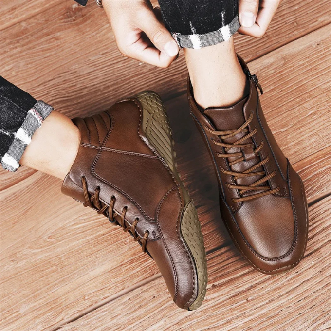 Vincenzo | Bottes robustes en cuir