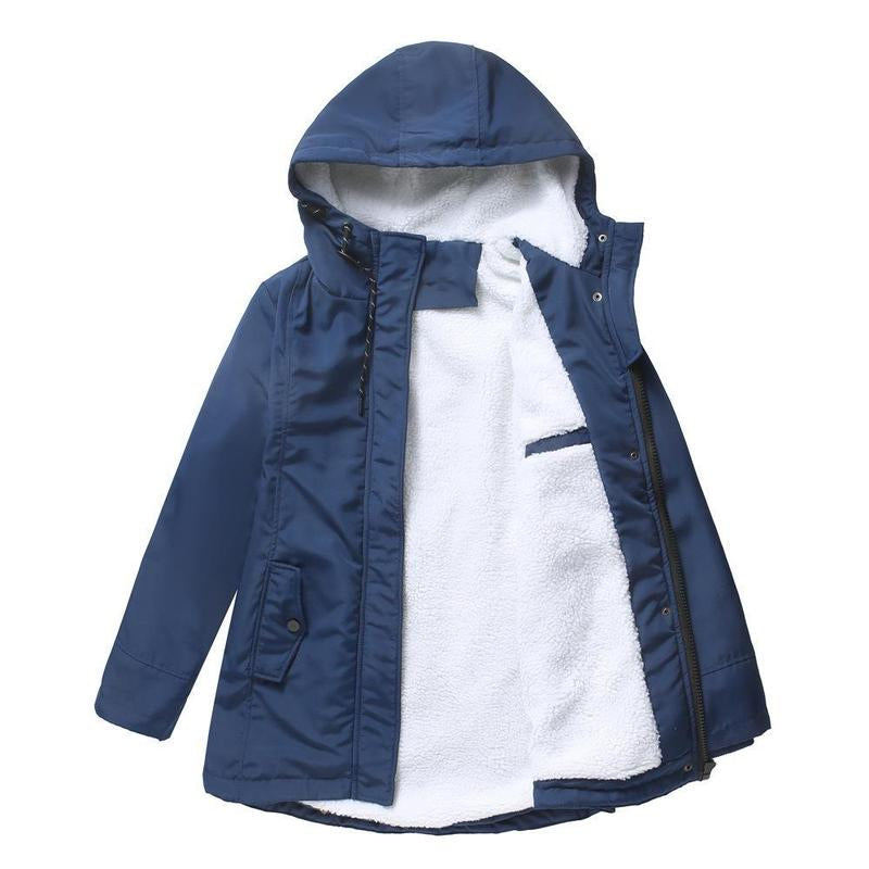 Annika | Manteau d'hiver matelassé à capuchon