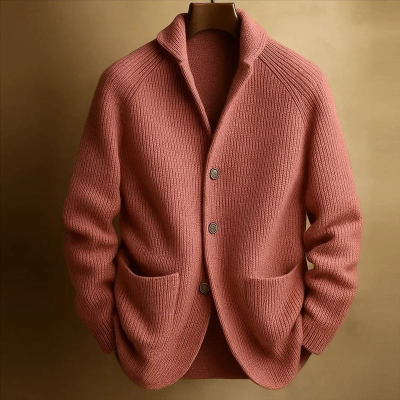 Andrea | Cardigan en laine mélangée à boutons