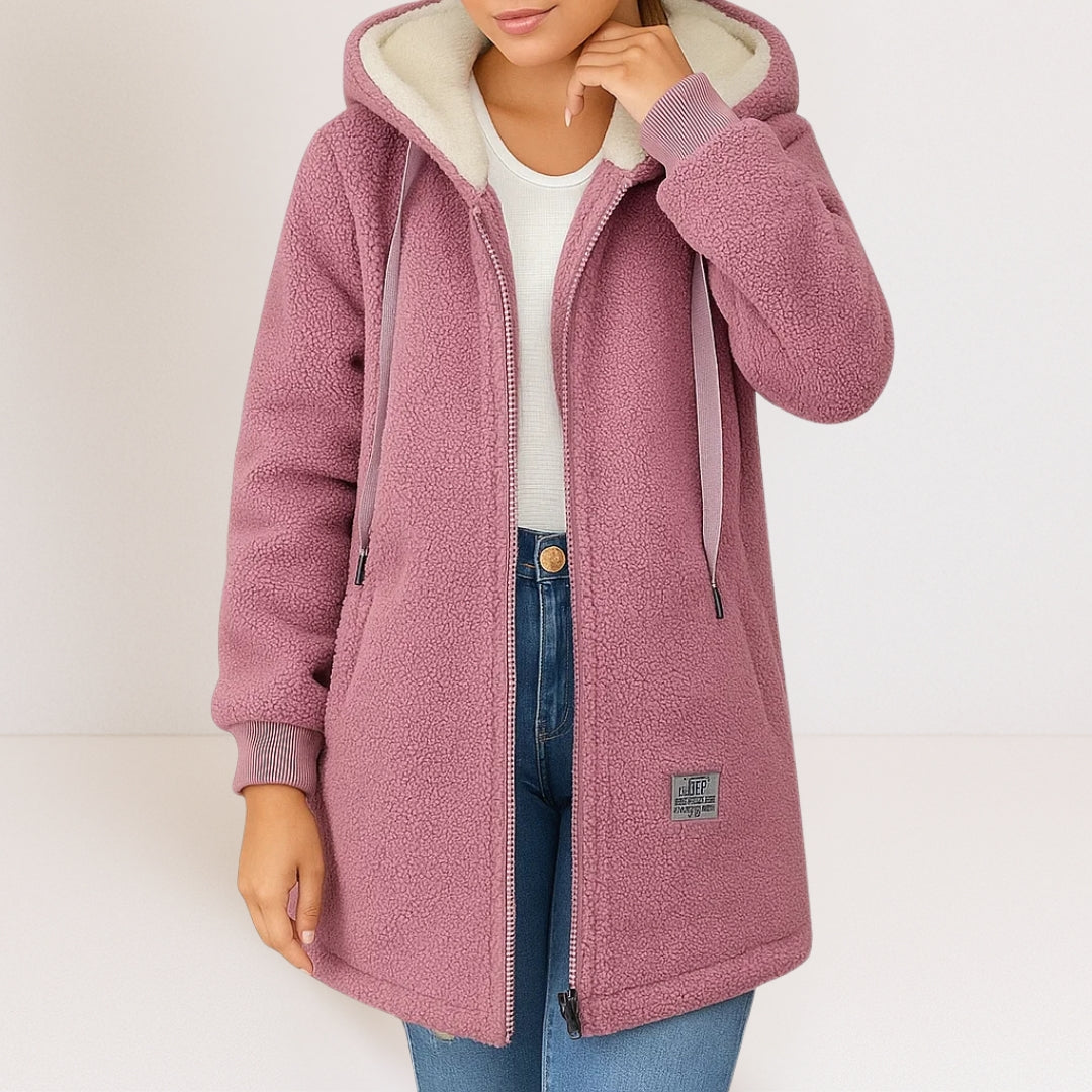 Phoebe | Veste en molleton douillette pour un style sans effort