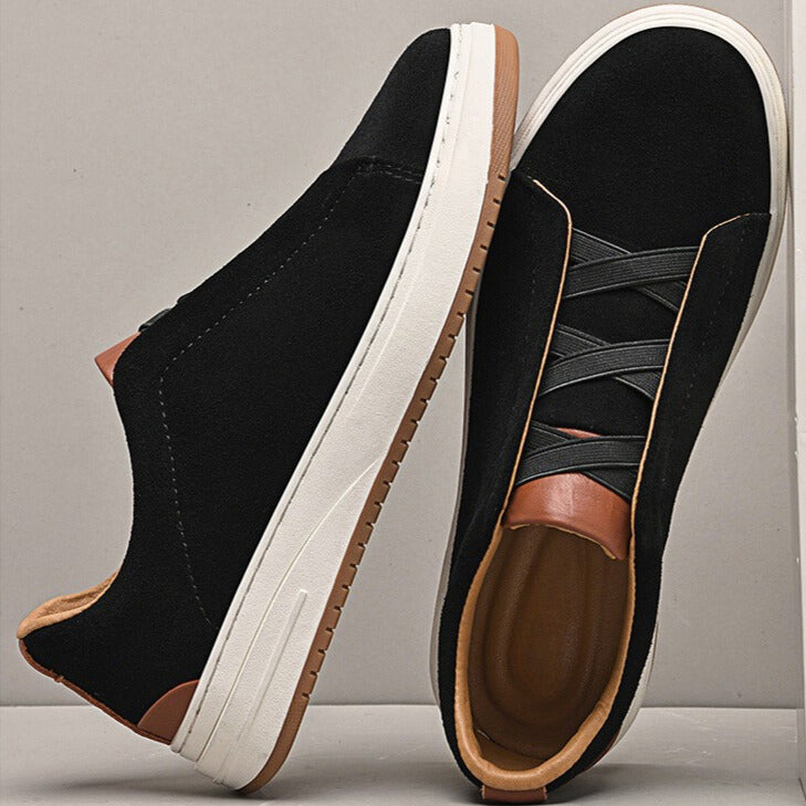 Michele | Chaussures sans lacets en suède
