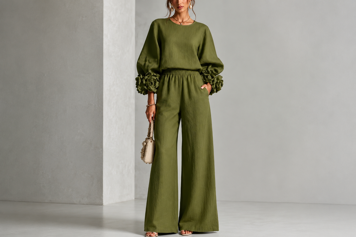 Ensemble Élégance Fleur™ – Ensemble deux pièces