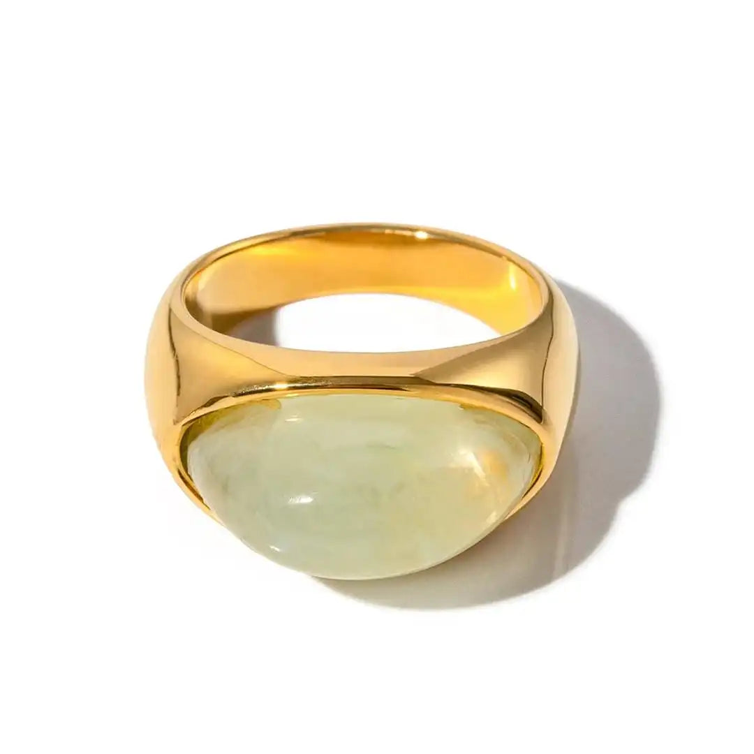Bague unique en pierre naturelle