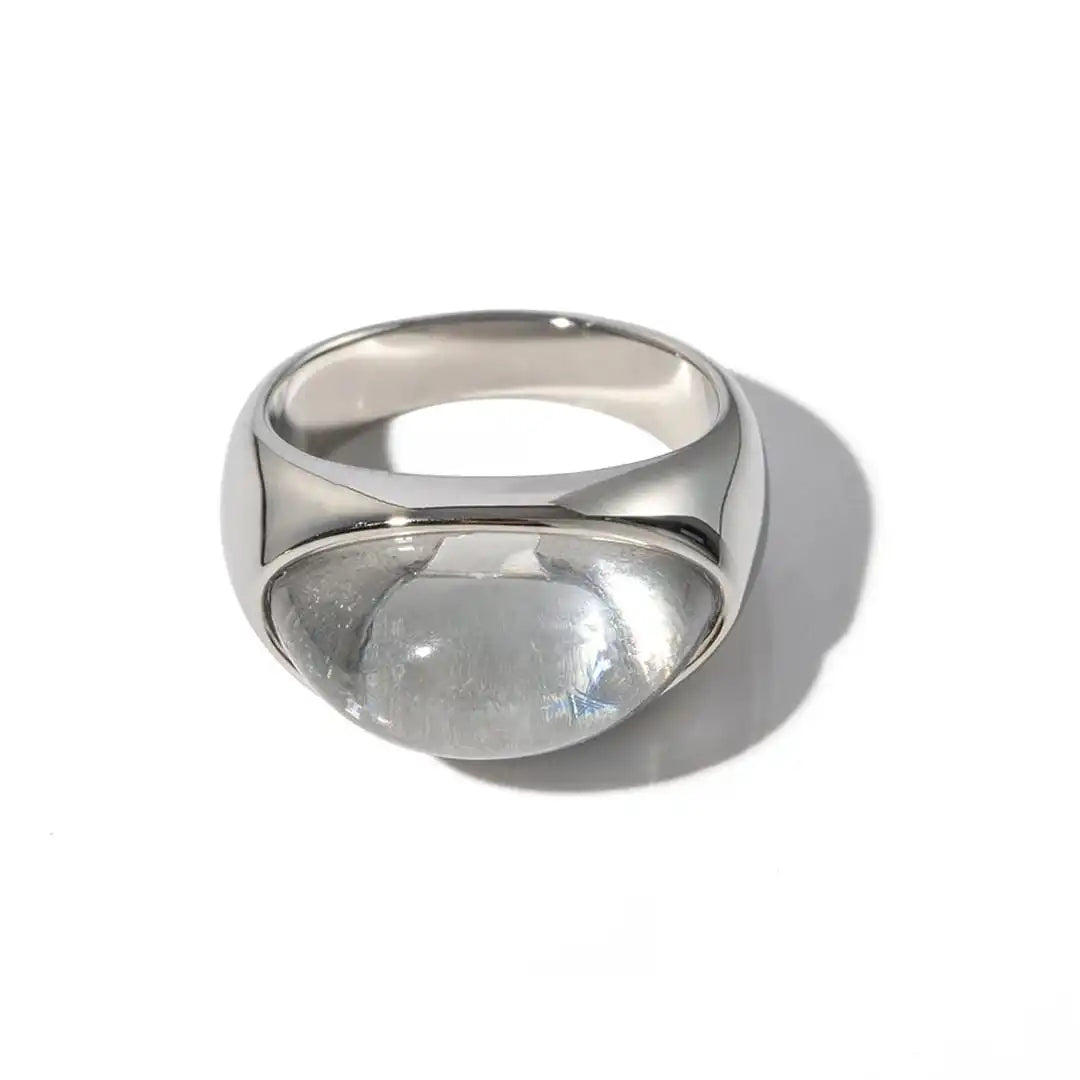 Bague unique en pierre naturelle