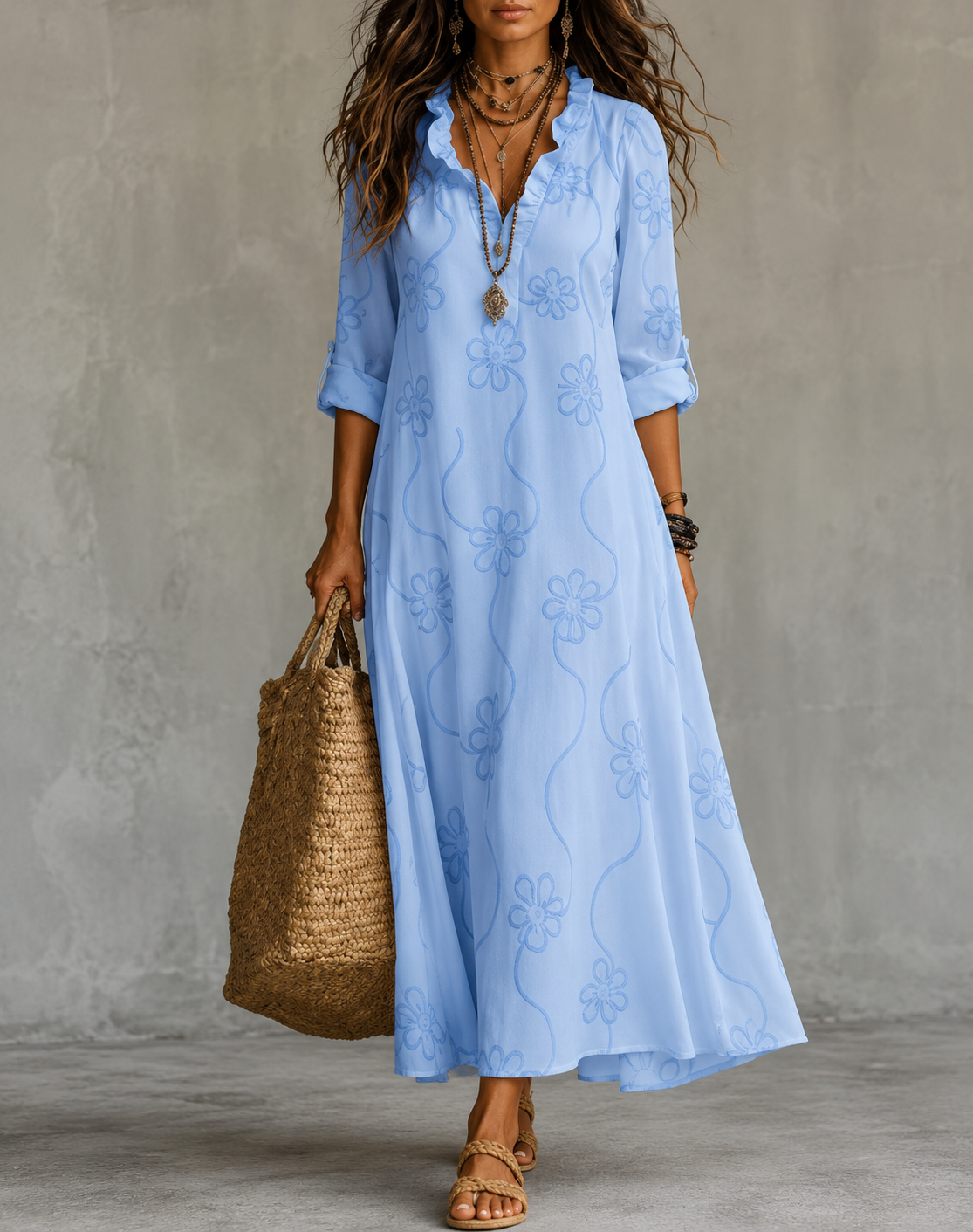 Livia | Robe d'été raffinée