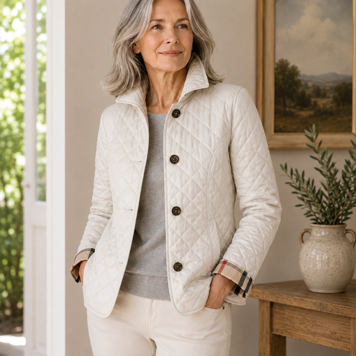 Veste matelassée élégante et confortable
