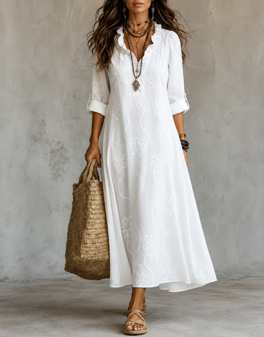 Livia | Robe d'été raffinée
