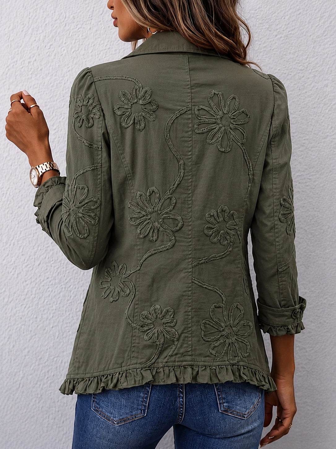 Veste fleurie Elena