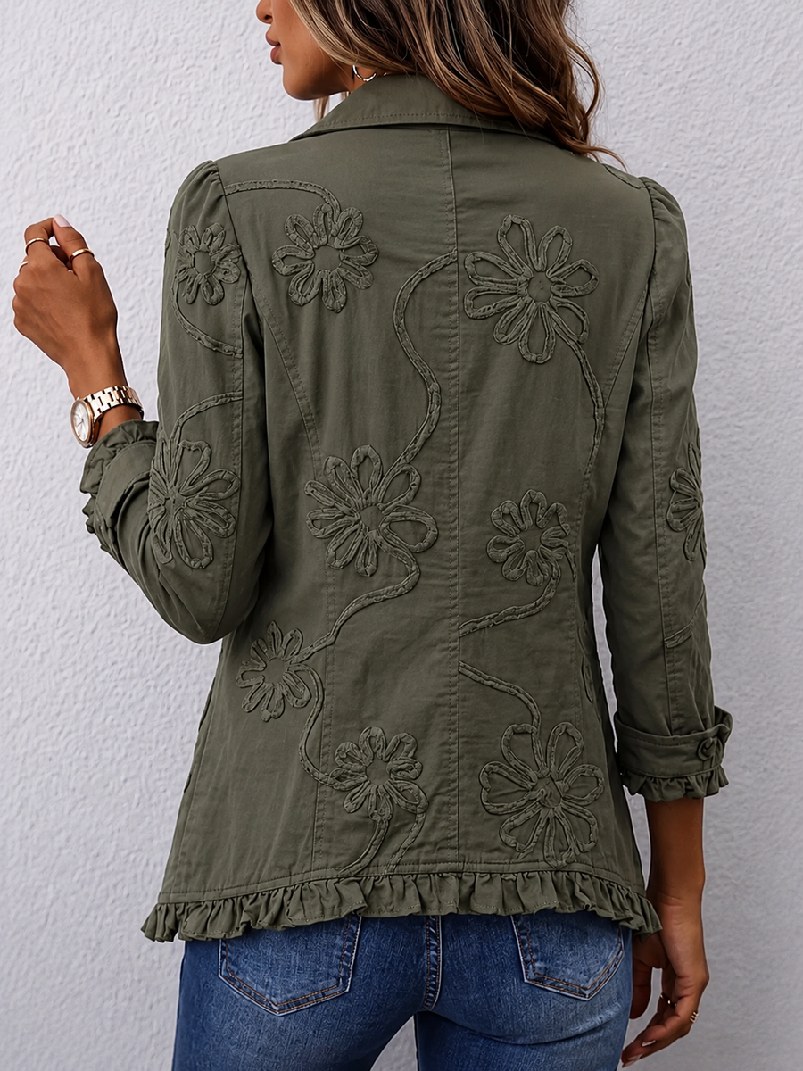 Veste fleurie Elena