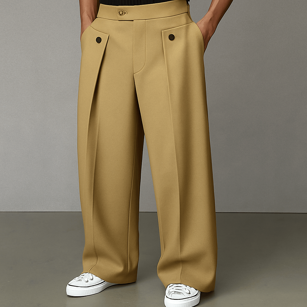 Franco | Pantalon à jambe large
