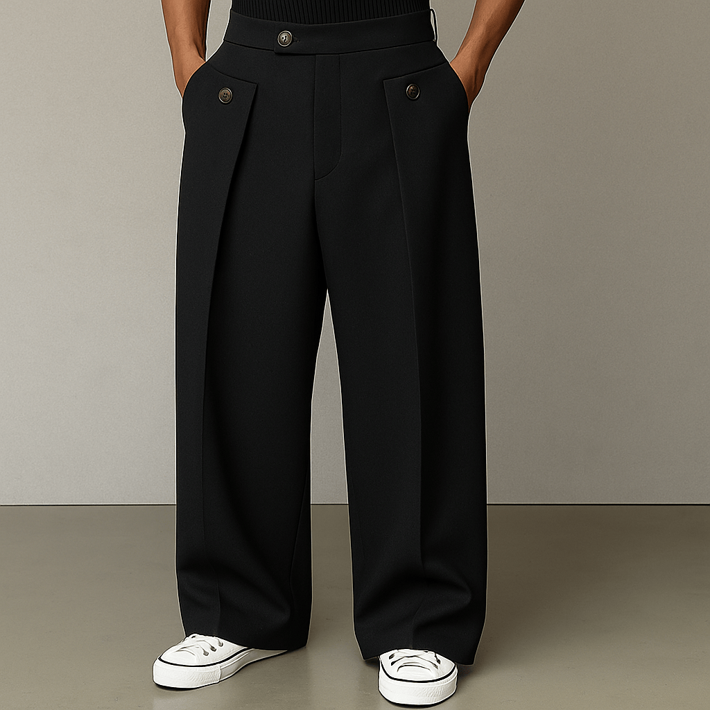 Franco | Pantalon à jambe large