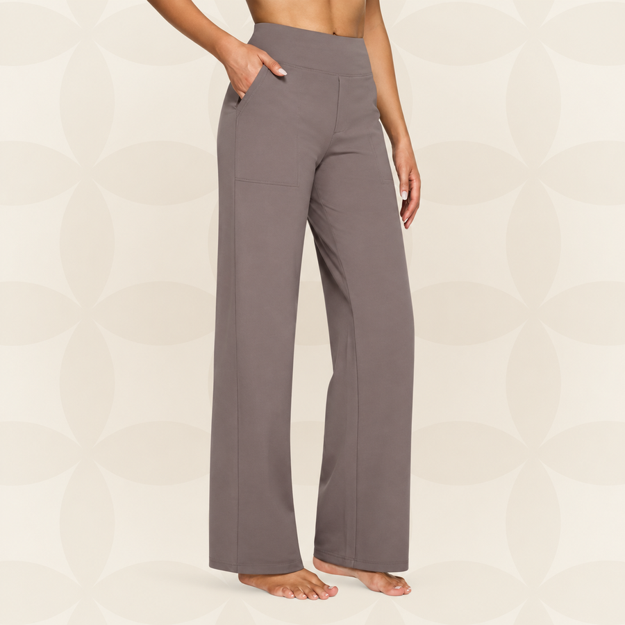 Pantalon à jambe large élégant et confortable