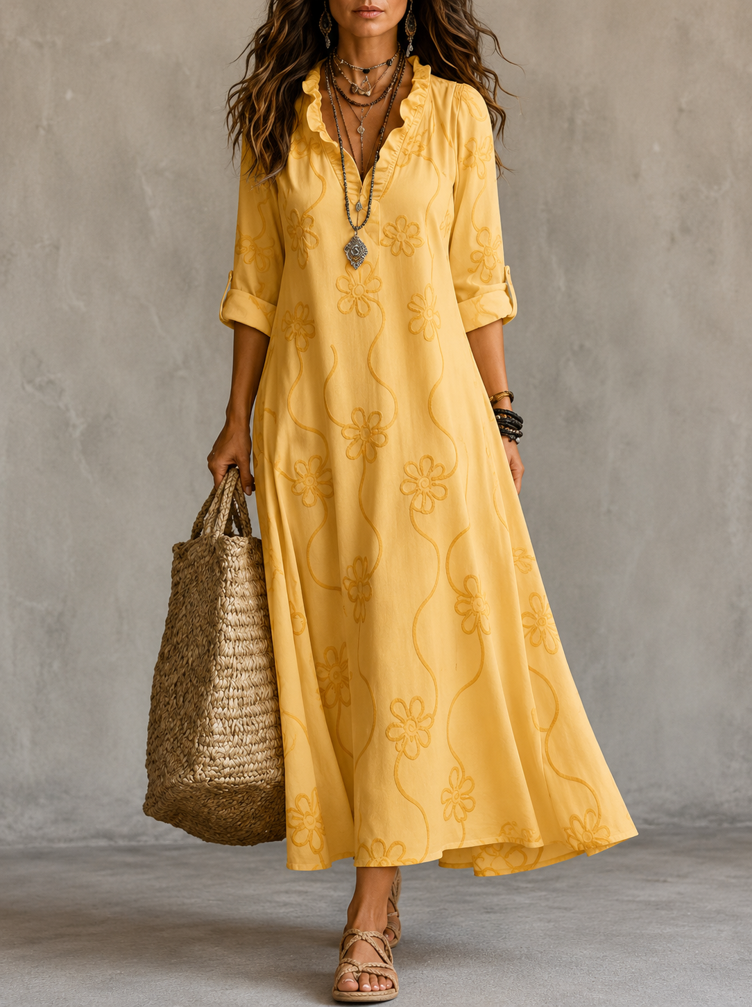Livia | Robe d'été raffinée