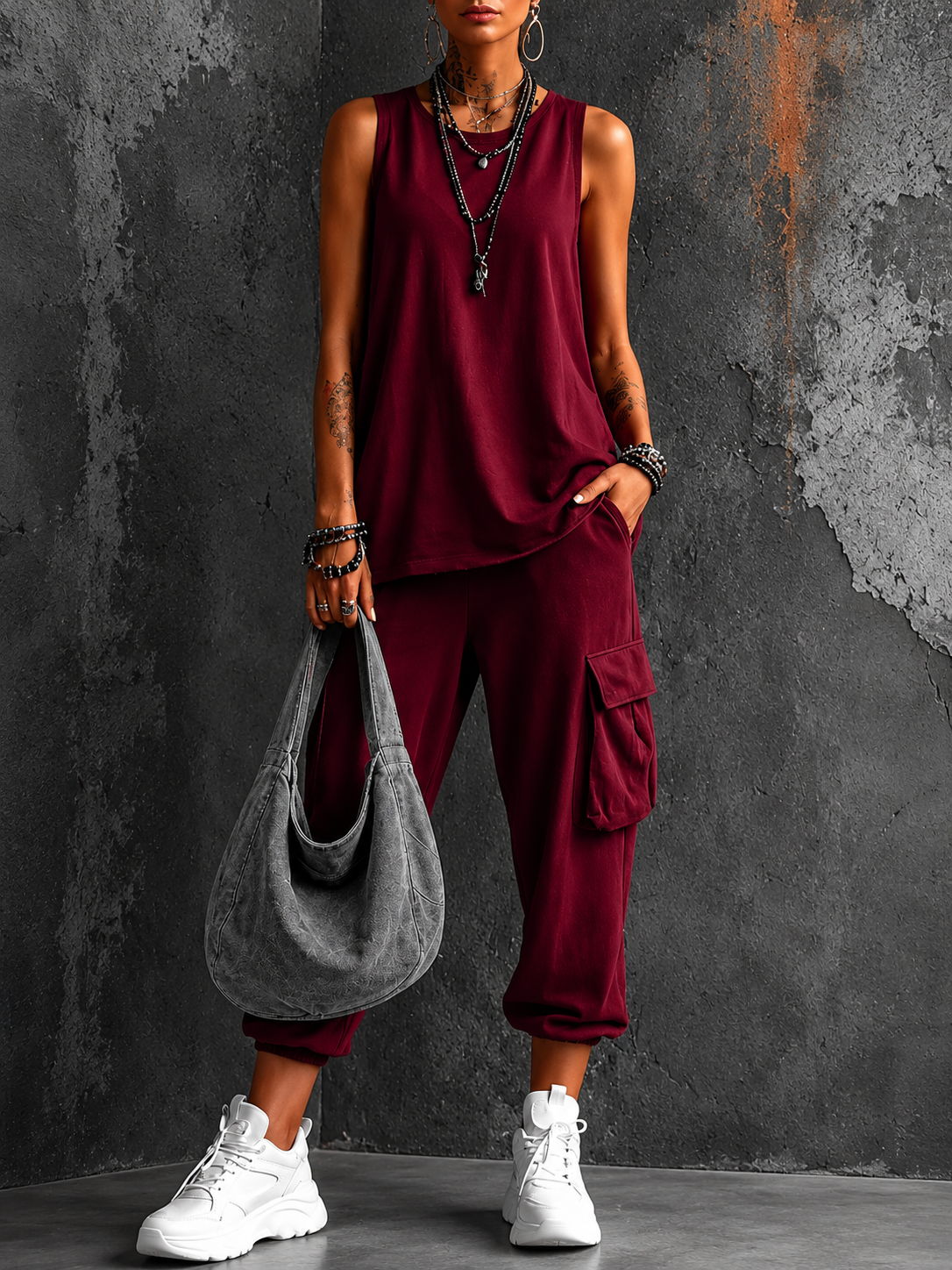 Ensemble décontracté chic