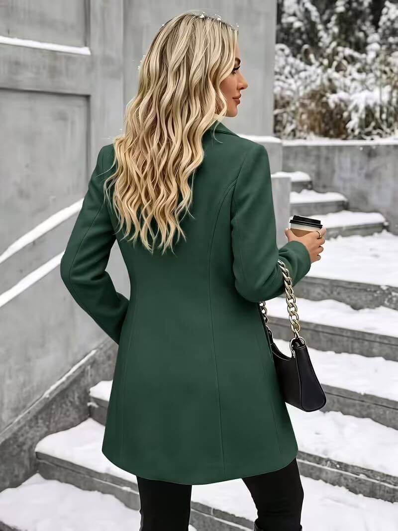 Eline™ | Manteau confortable à col montant