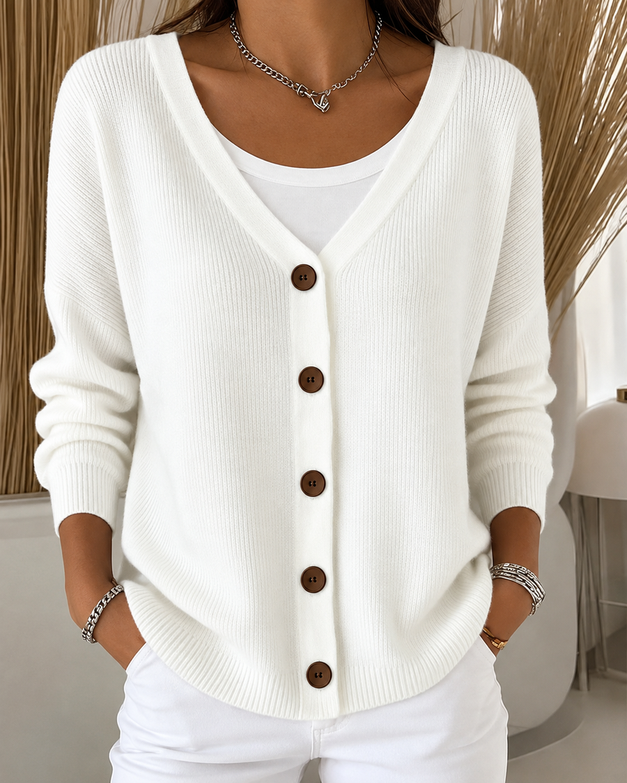 Livia | Cardigan en tricot doux pour femme