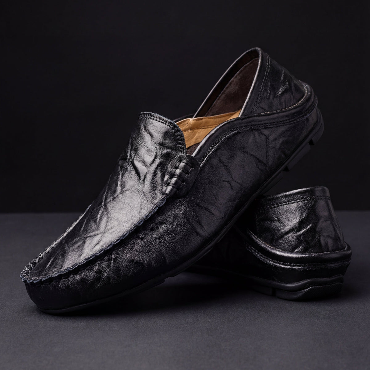 Andrea | Mocassins en cuir souple
