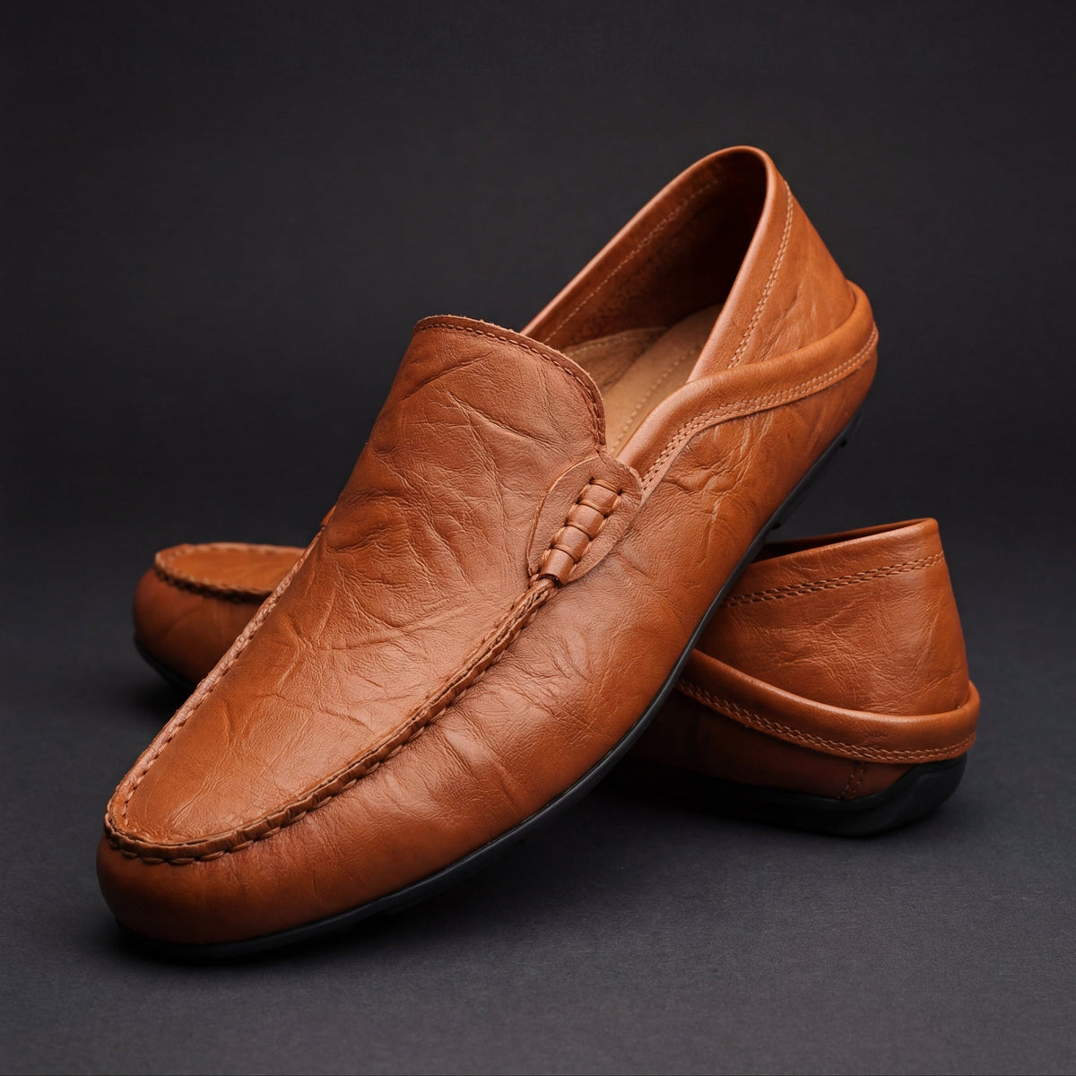 Andrea | Mocassins en cuir souple