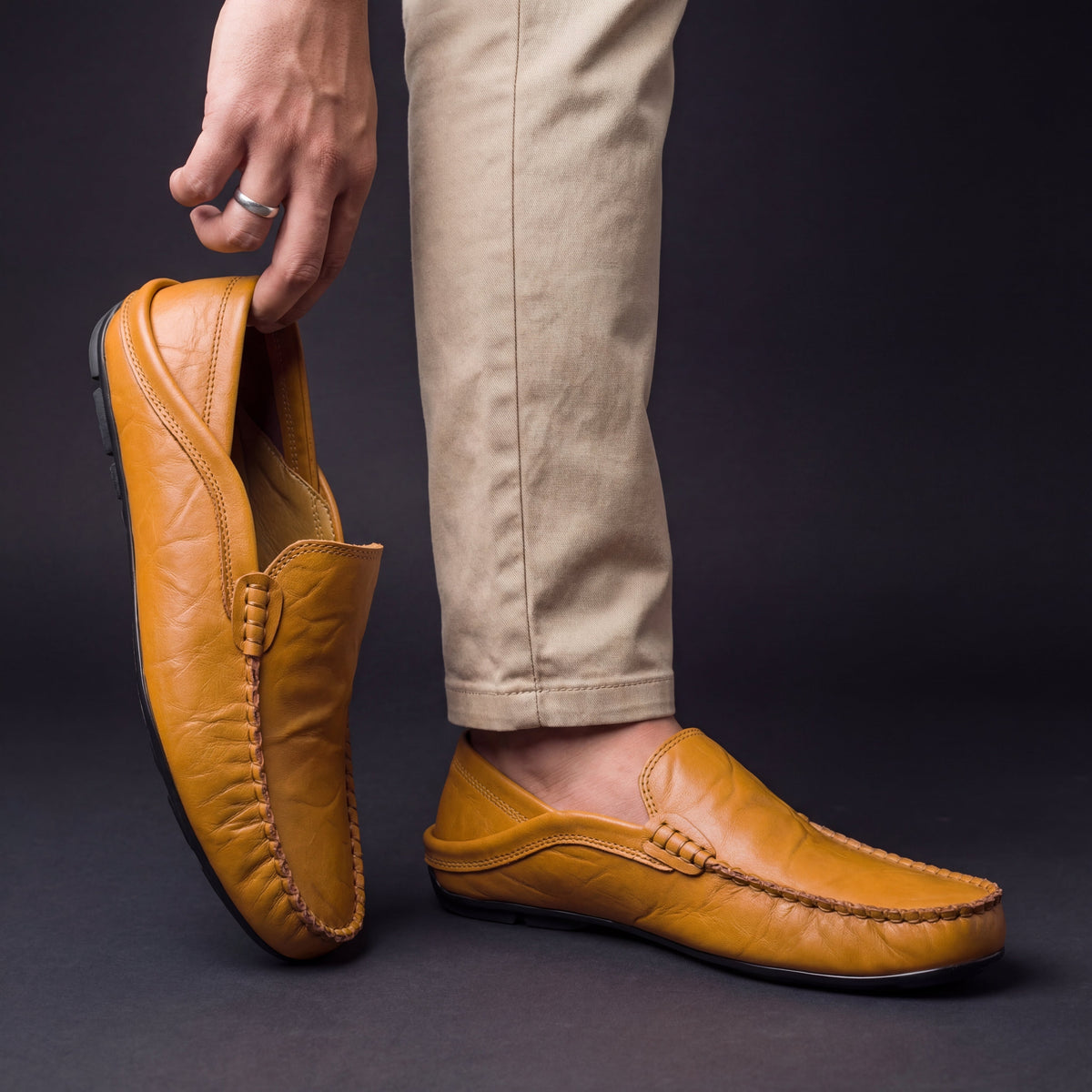 Andrea | Mocassins en cuir souple