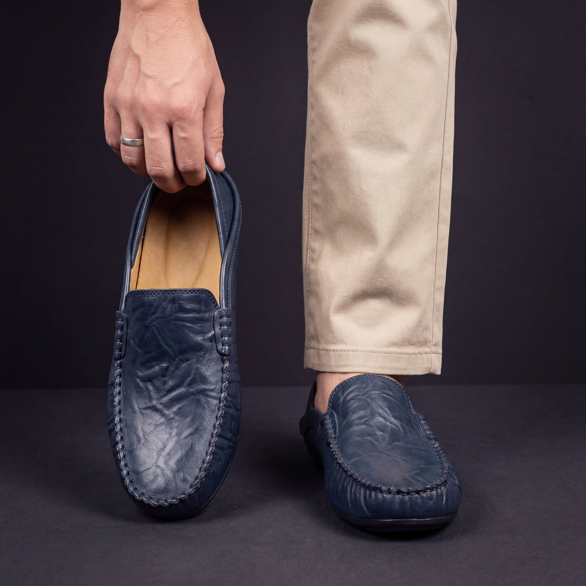 Andrea | Mocassins en cuir souple