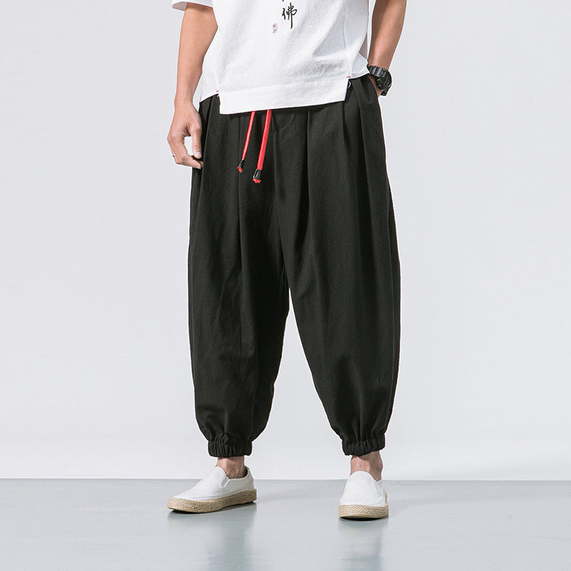 Gino | Pantalon surdimensionné en coton