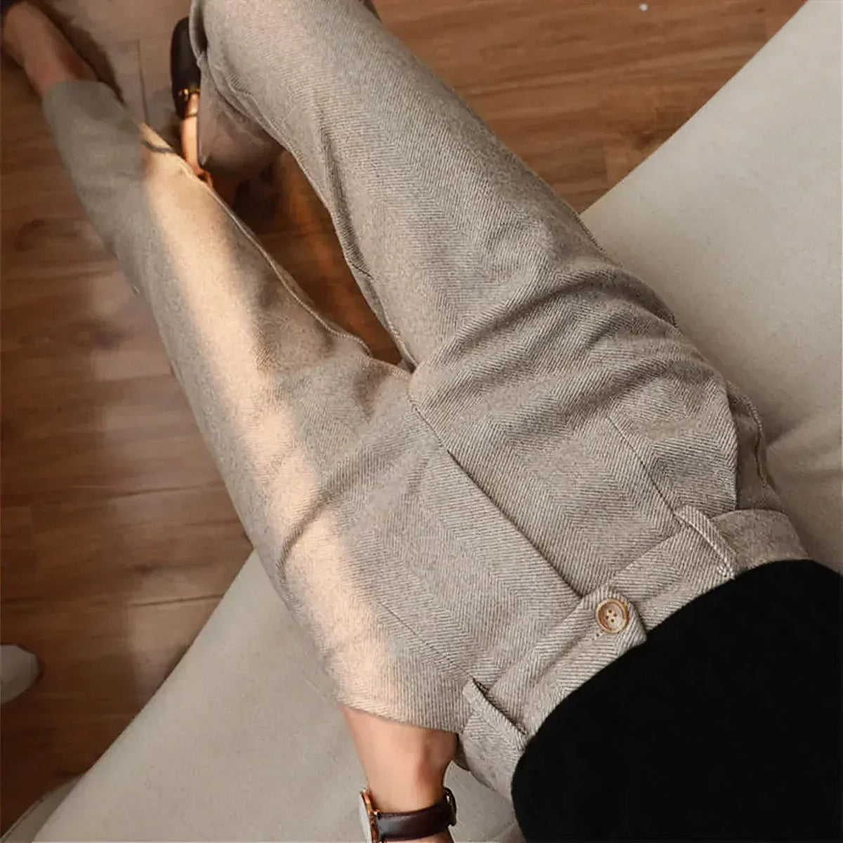 Bernardo | Pantalon ajusté élégant