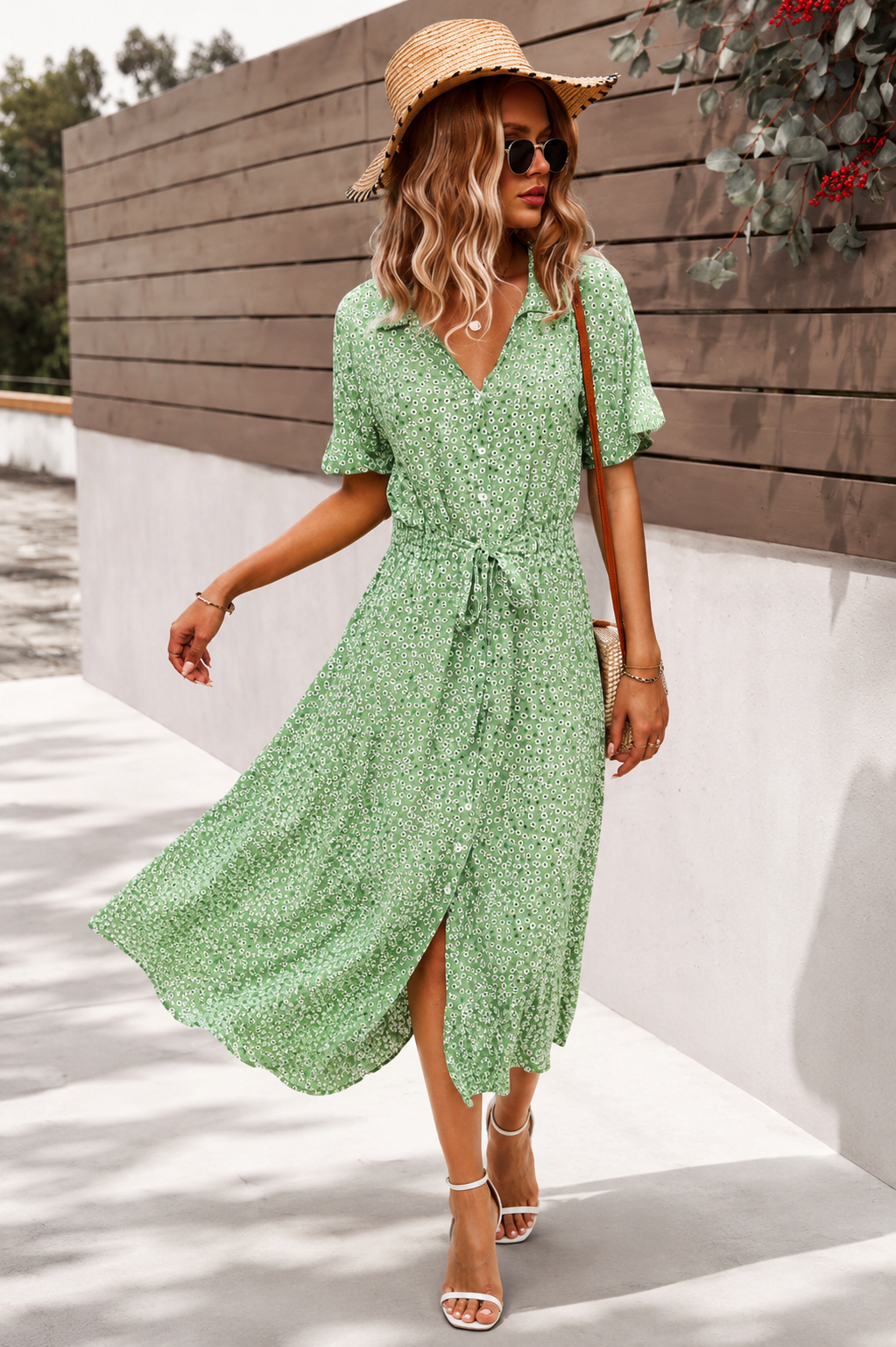 Robe Elena Fleurs d'été