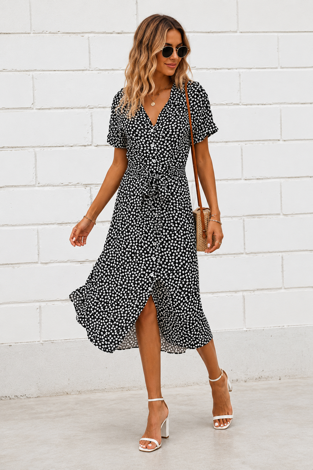 Robe Elena Fleurs d'été