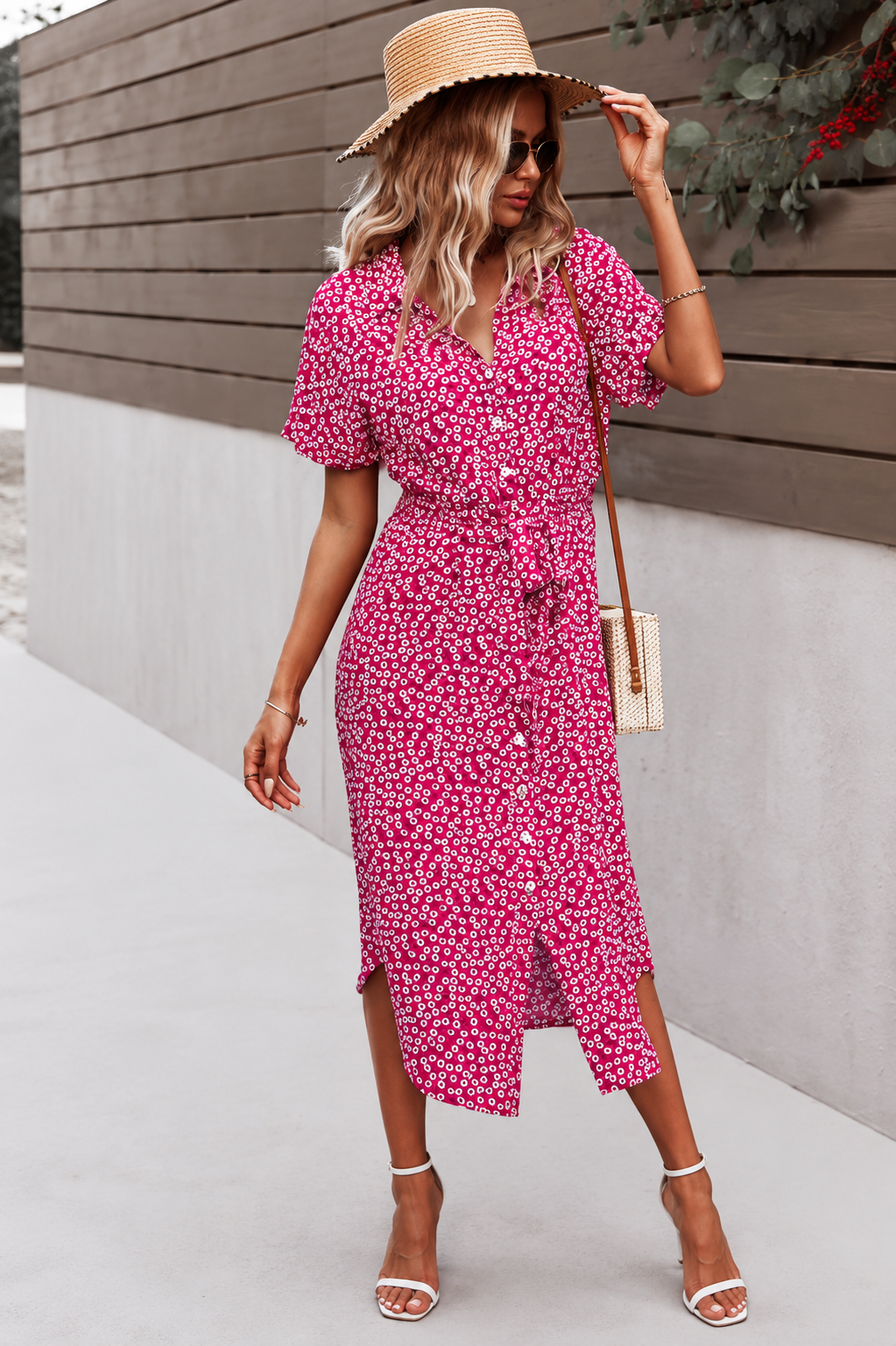 Robe Elena Fleurs d'été
