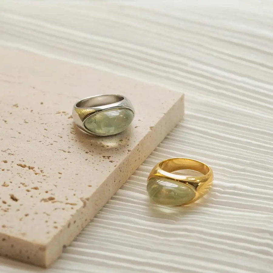 Bague unique en pierre naturelle