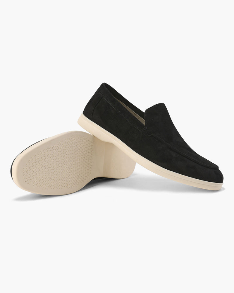 Fabio | Mocassins en cuir suédé