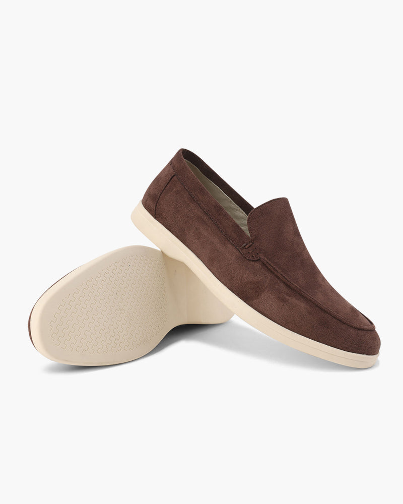 Fabio | Mocassins en cuir suédé