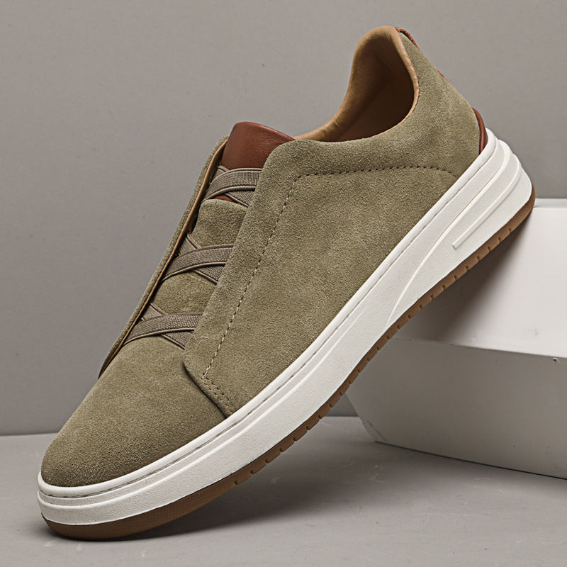 Massimo | Chaussures sans lacets en suède