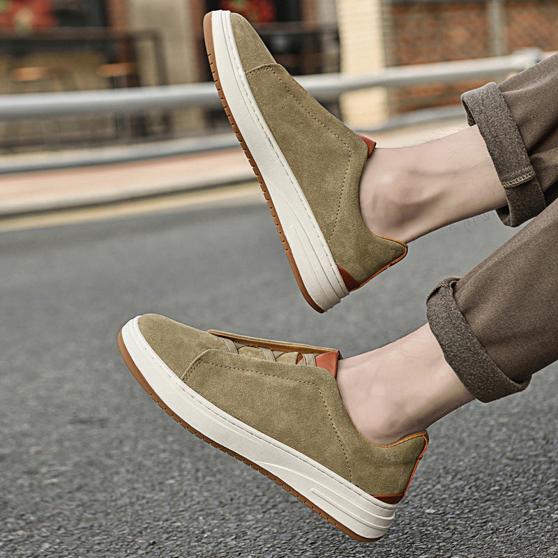 Michele | Chaussures sans lacets en suède