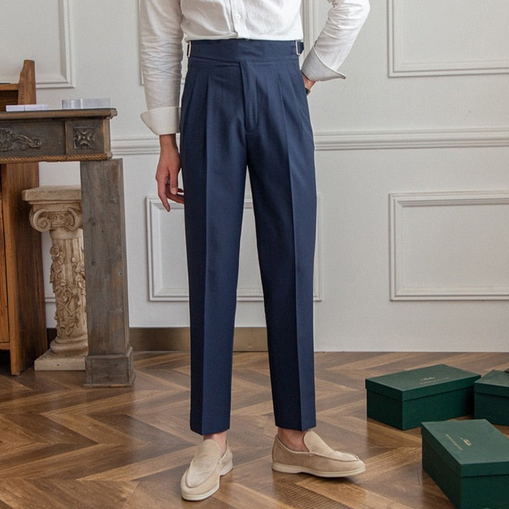 Nazario | Pantalon fluide à taille haute