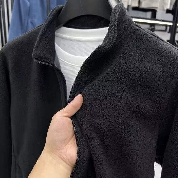 Lawrence™ | Veste zippée chaude en molleton