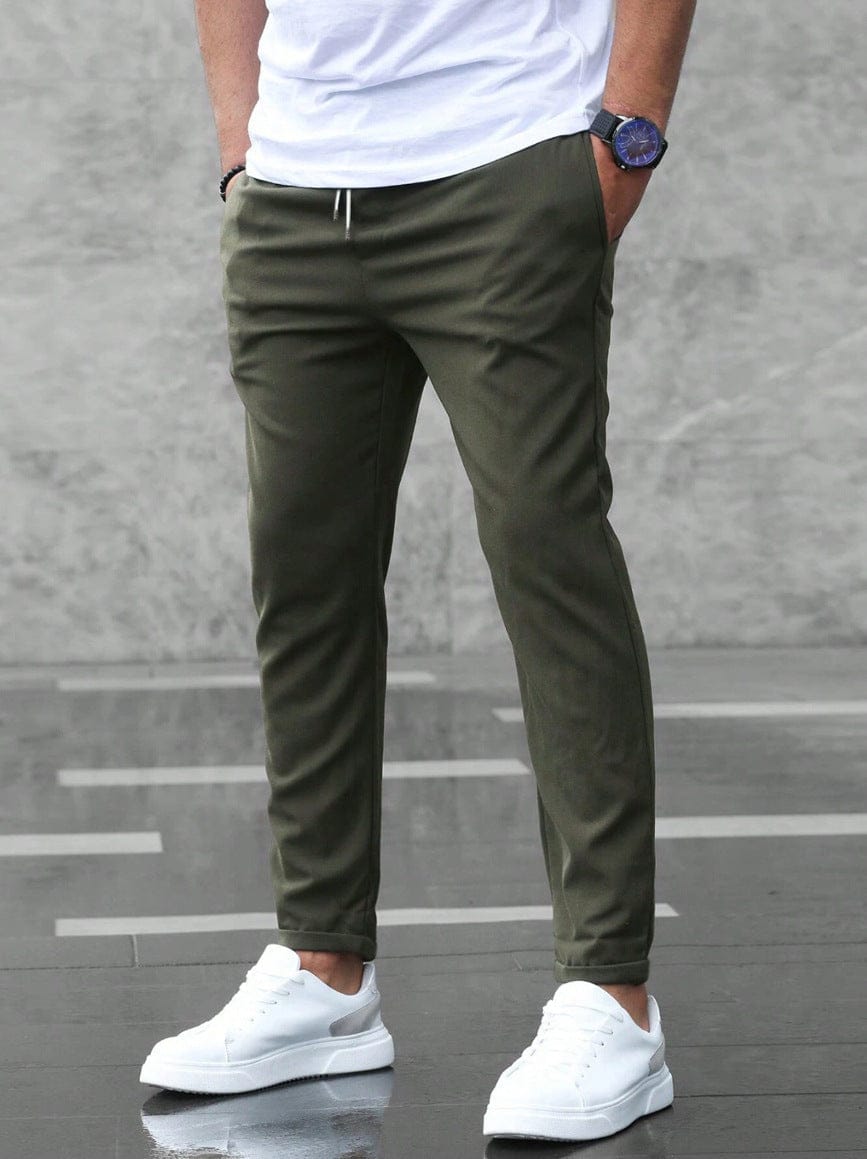 Marco | Pantalon extensible en sergé