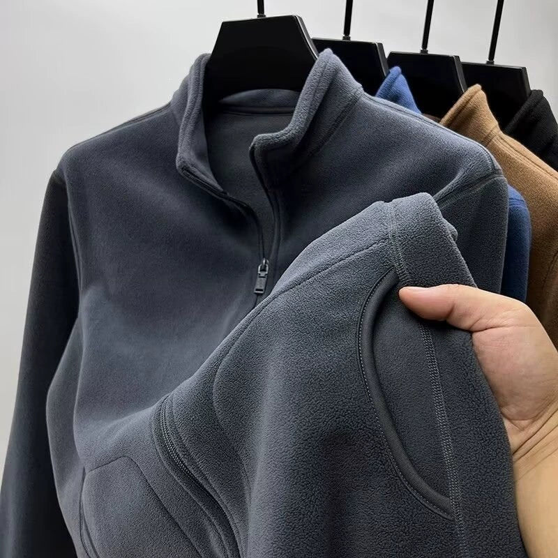 Lawrence™ | Veste zippée chaude en molleton