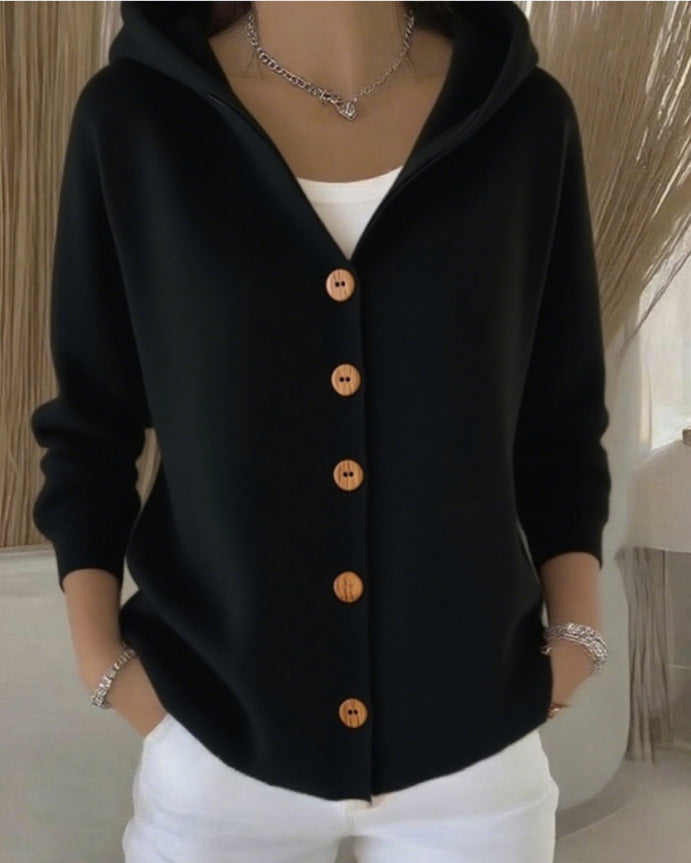 Mercedes | Veste à capuchon en tricot