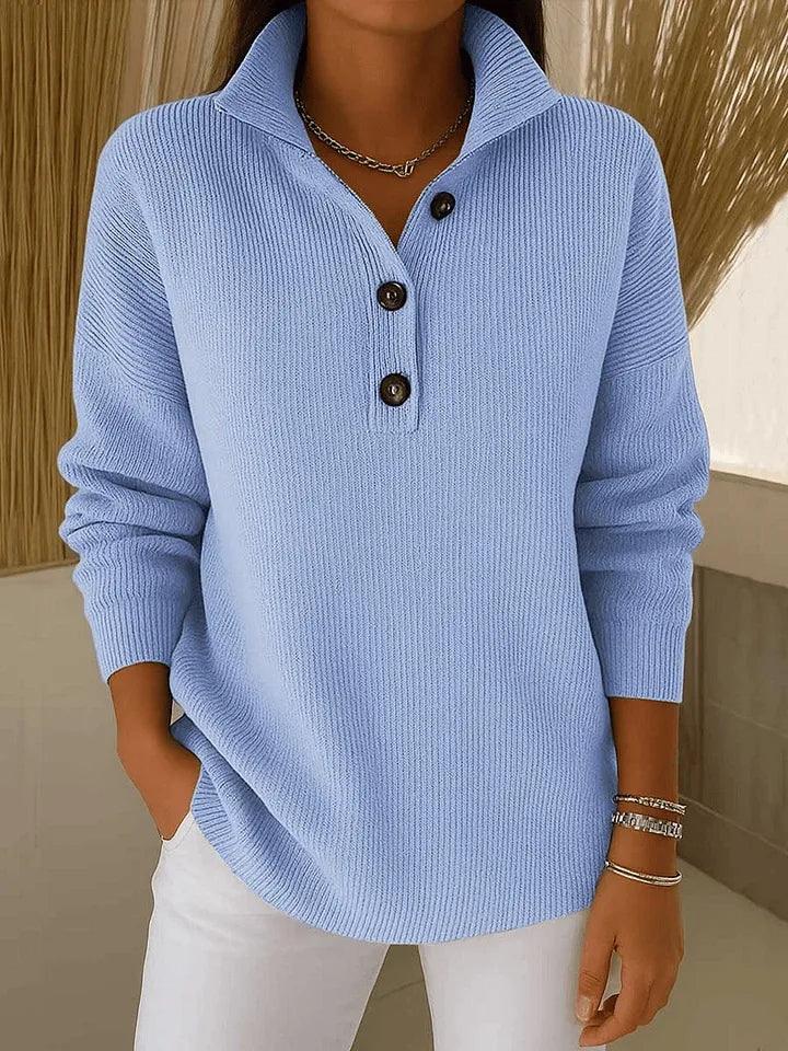 Nicoletta | Chandail polo à col en V
