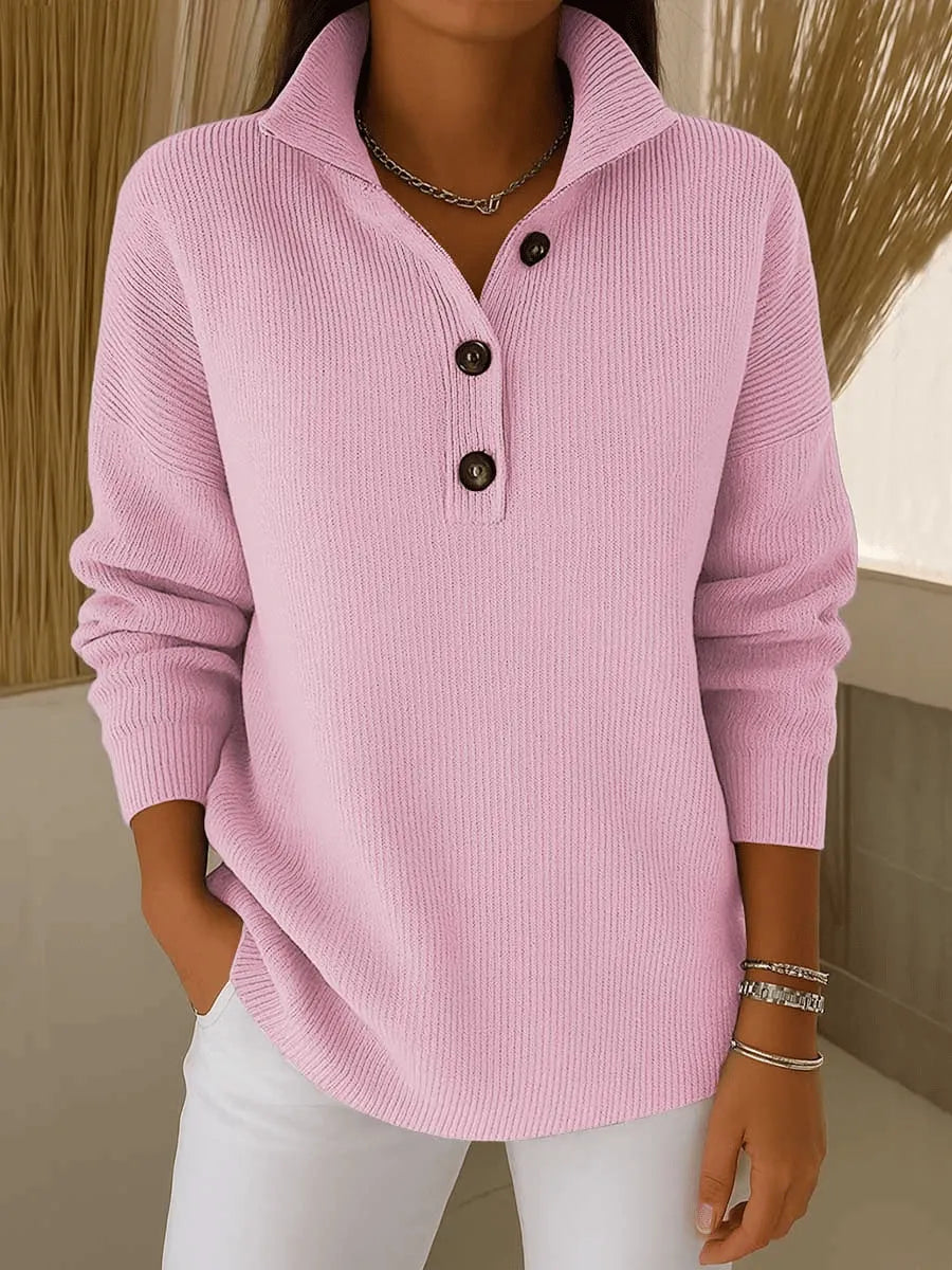 Nicoletta | Chandail polo à col en V