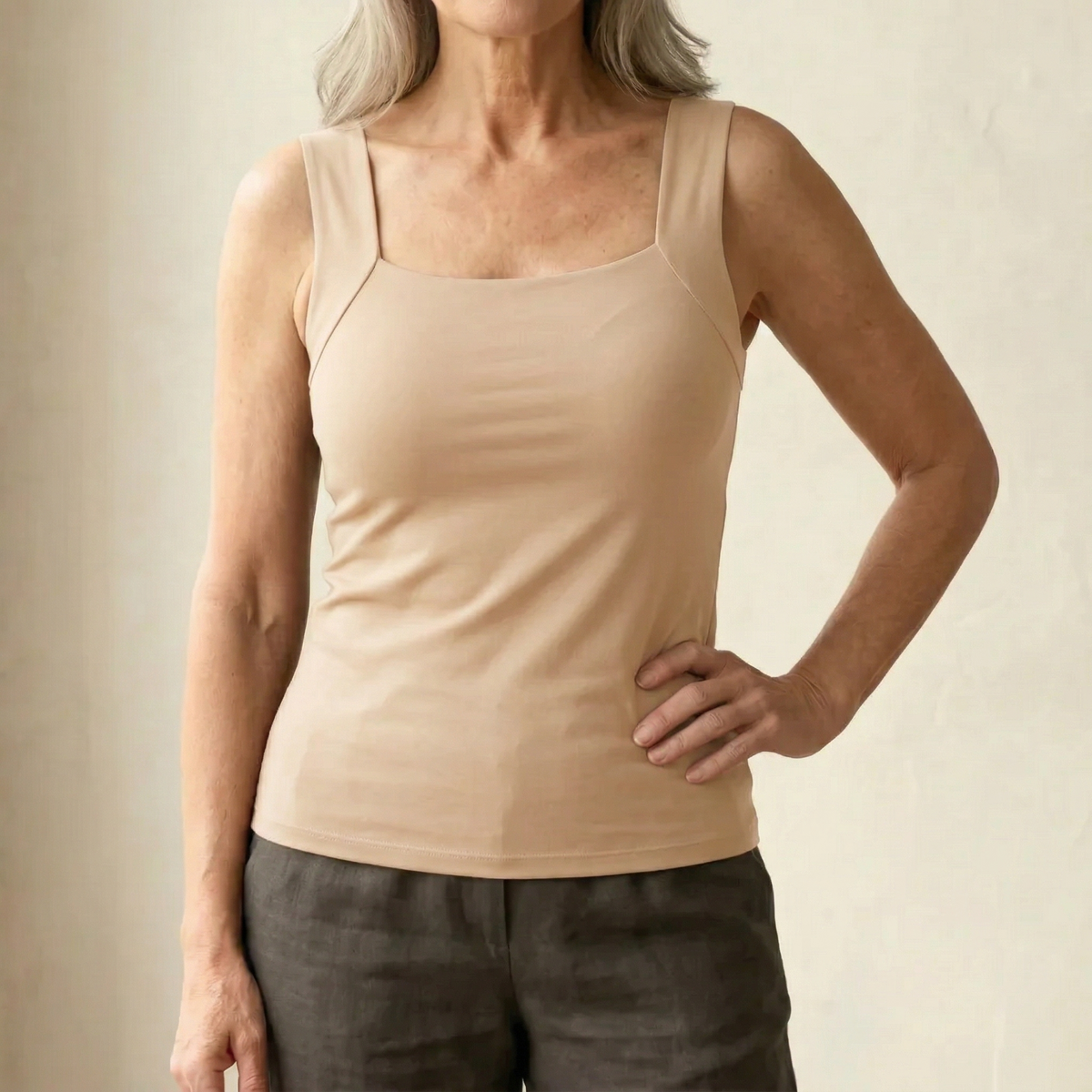 Roxanne | Camisole avec soutien-gorge intégré