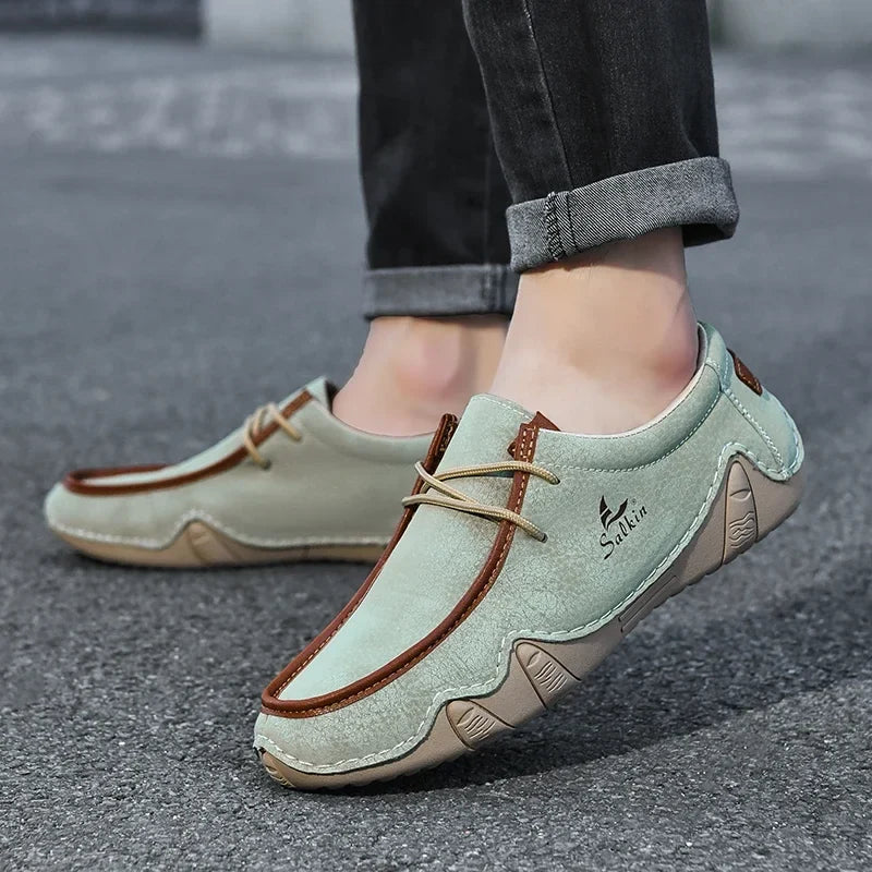 Valerio | Chaussures en cuir avec semelle anatomique