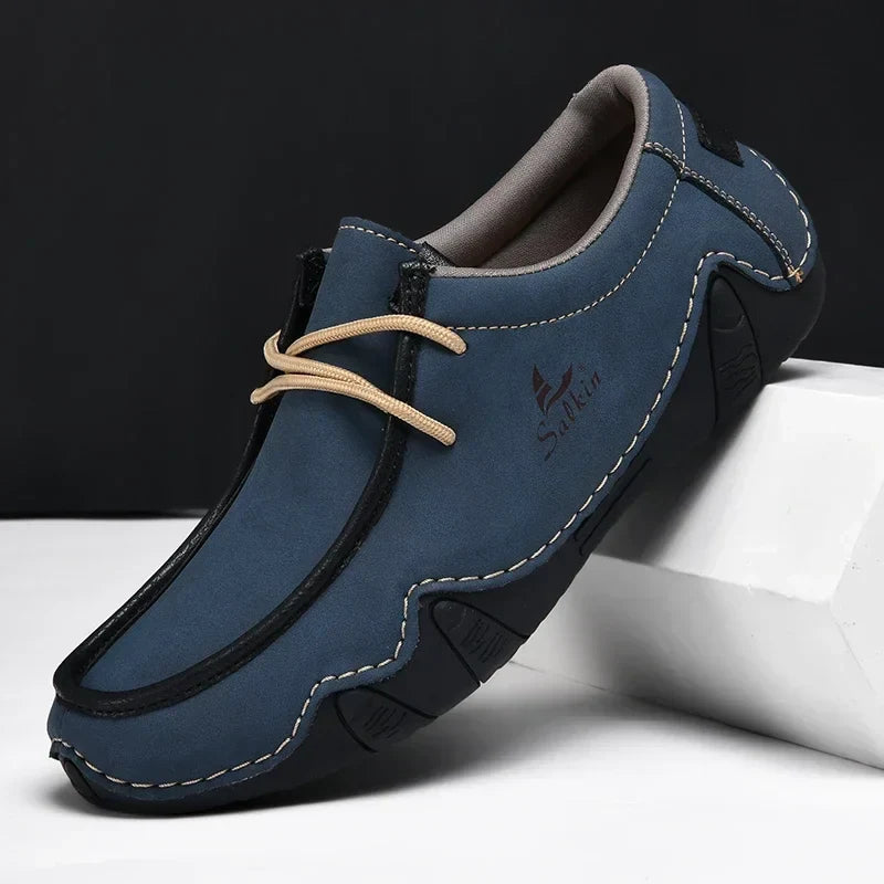 Valerio | Chaussures en cuir avec semelle anatomique