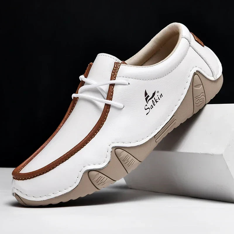 Valerio | Chaussures en cuir avec semelle anatomique