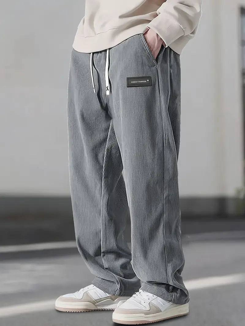 Corrado | Pantalon élégant en velours côtelé