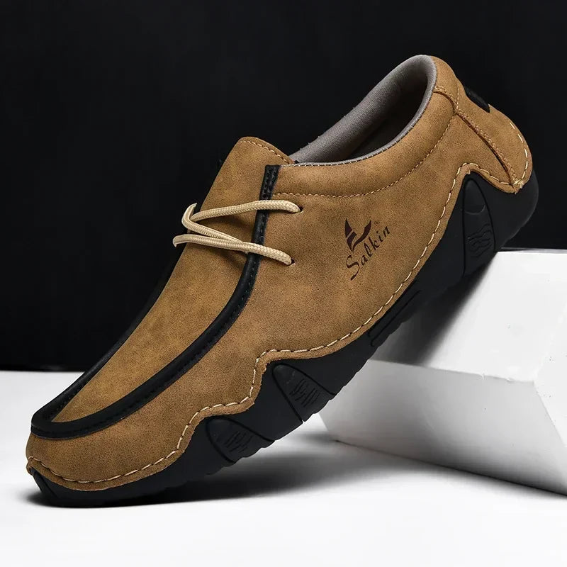 Valerio | Chaussures en cuir avec semelle anatomique