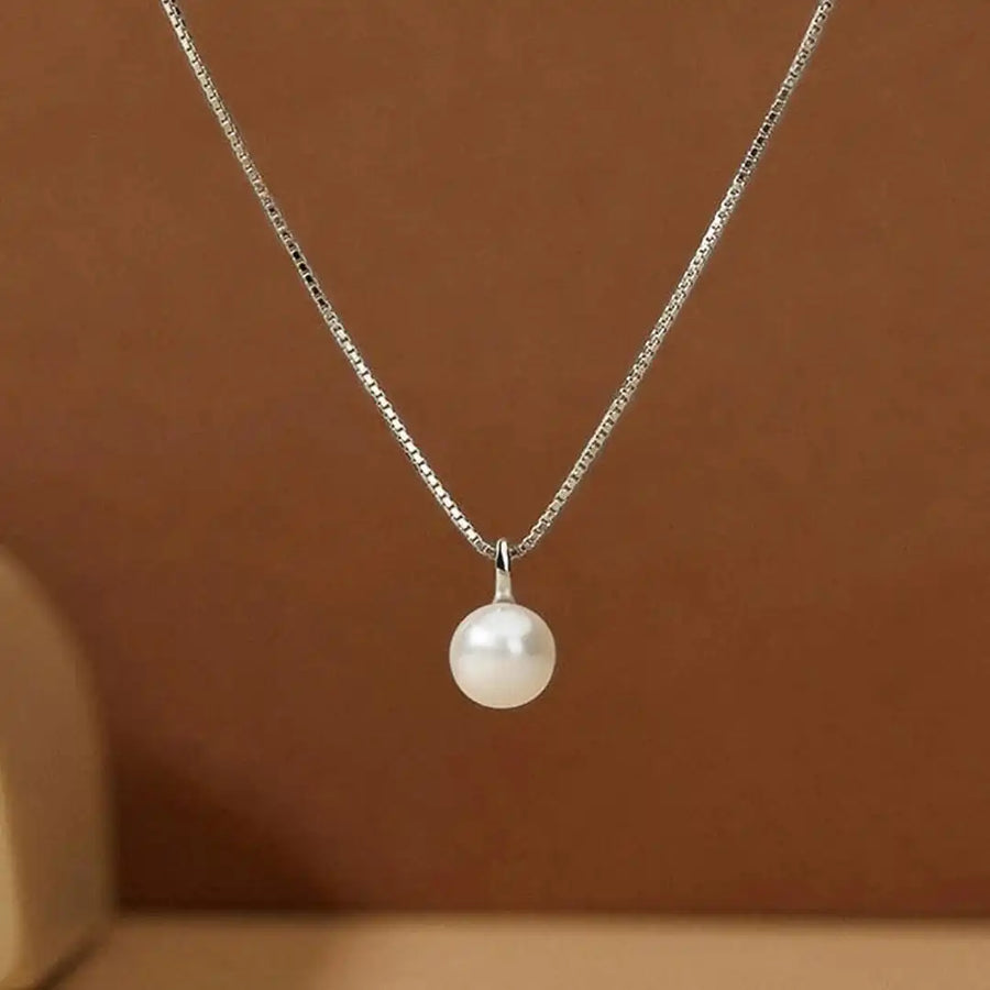 Collier pendentif Perle intemporelle