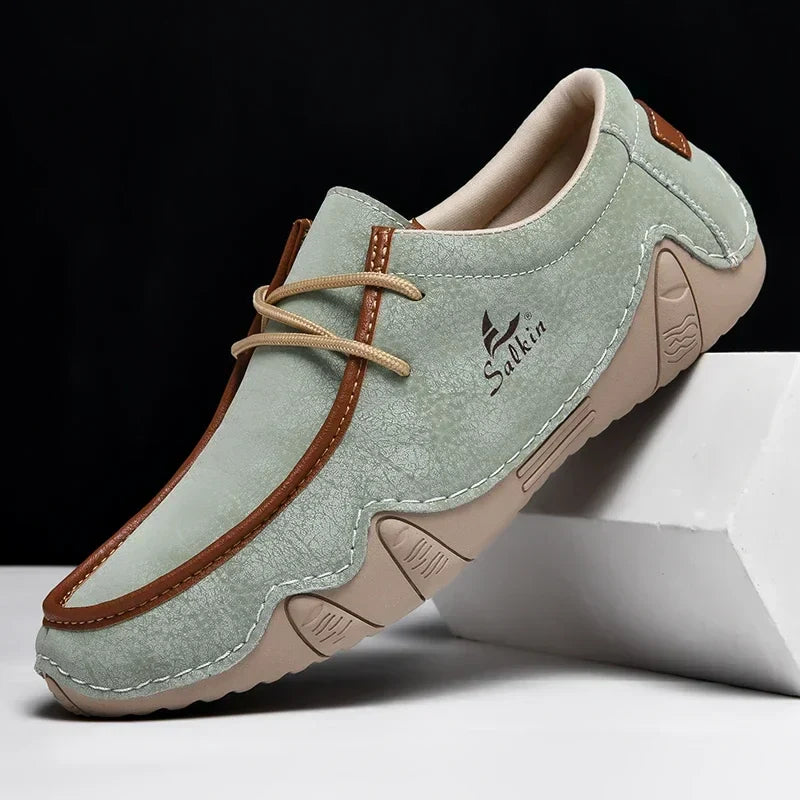 Valerio | Chaussures en cuir avec semelle anatomique