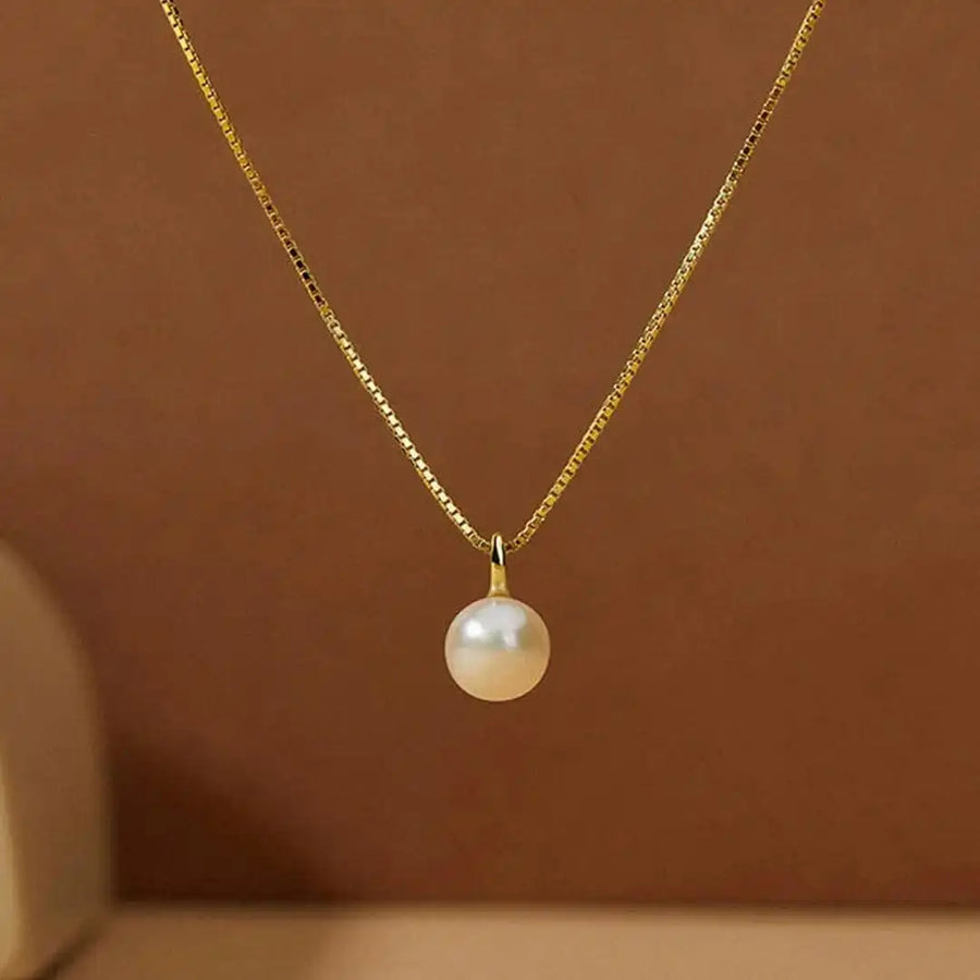 Collier pendentif Perle intemporelle